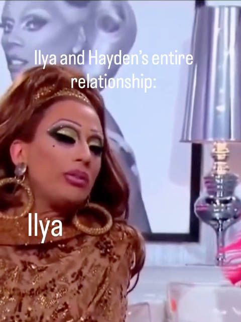 网友恶搞Ilya挤兑Hayden，调侃其擅长knock up wife