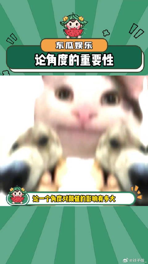 论角度对颜值的重要性!颜值 娱乐评论大赏