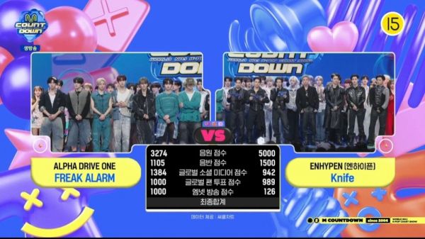 0122MCD ENHYPEN新曲《knife》一位!恭喜!