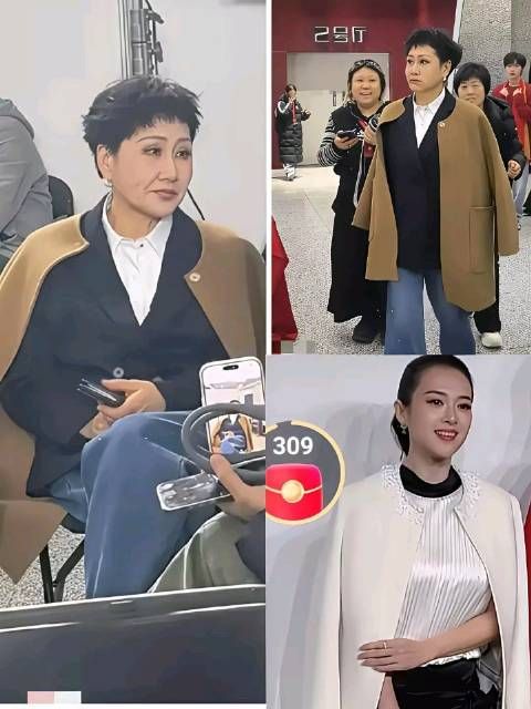 张凯丽春晚披黄呢大衣显范儿，63岁风采依旧