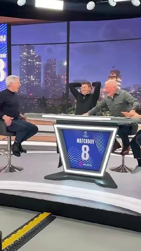 本菲卡不可思议的进球!杰拉德等名宿在解说席抱头难以置信