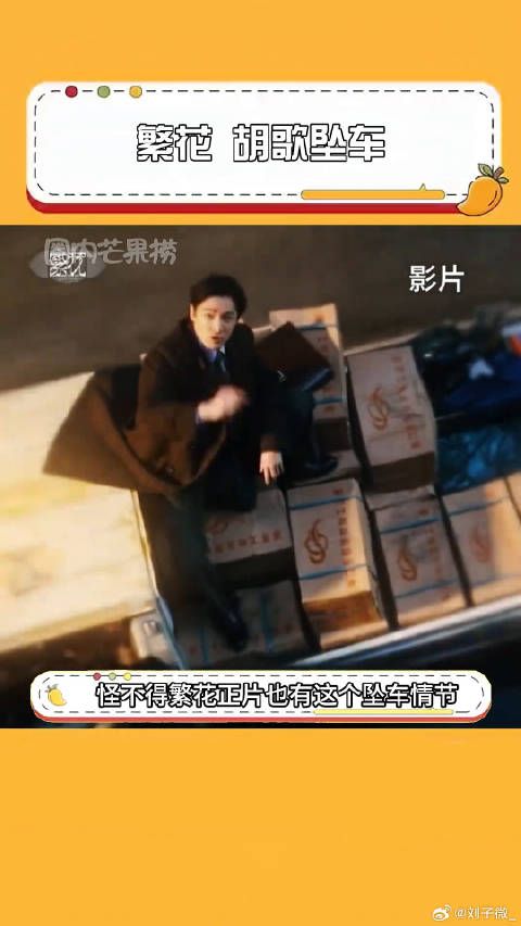 胡歌坠车 繁花坠车戏繁花