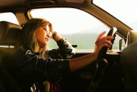 顶级女司机展现漂移日常