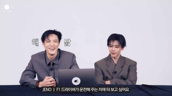 问诺有没有特别喜欢的赛车手 诺还没答咪在旁边就先说出答案了… 好了解