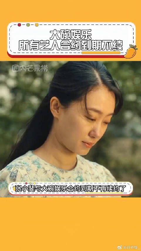 贾玲 大碗娱乐所有艺人合约到期不续