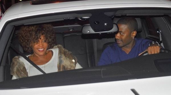 14年前(2012.2.3)与Ray J在西好莱坞Sunset Plaza用餐