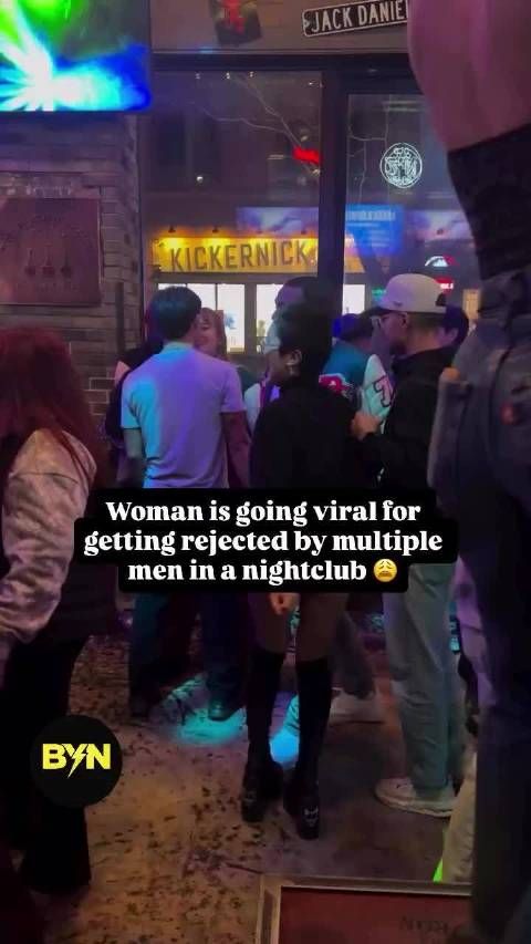 一名亚裔女子在夜总会因为多次被男性拒绝意外在Tiktok走红