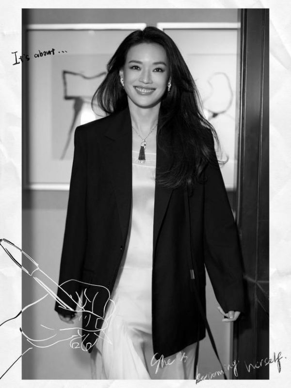 舒淇气场强大。