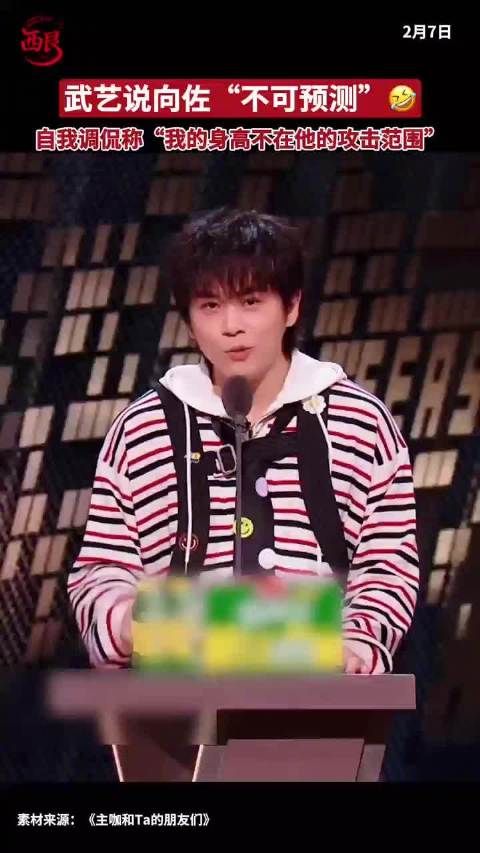 武艺综艺调侃向佐不可预测，自嘲身高避攻击
