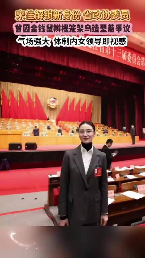 恭喜宋佳解锁新身份——黑龙江省政协委员 宋佳是哈哈你喜欢的明星吗从政