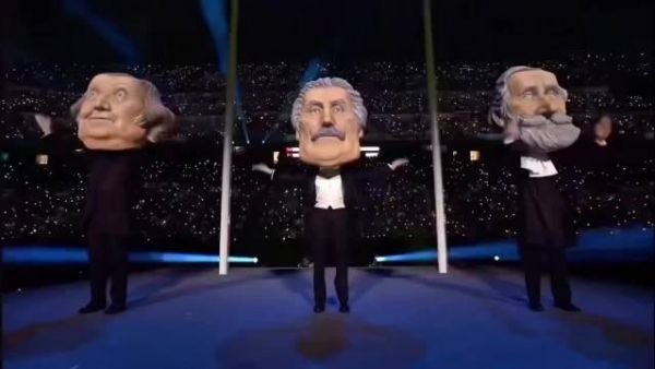 福建游神马夫展现东方狂欢魅力