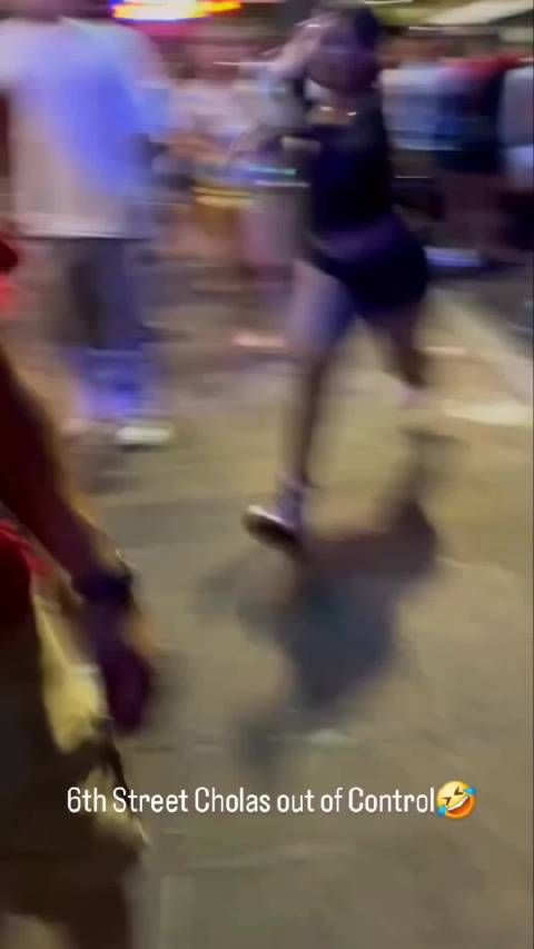 奥斯汀第六街姐妹团斗殴，女性冲突激烈度超男性