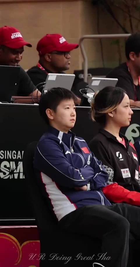 WTT，新年当然到新加坡看新年份的宝宝 孙颖莎