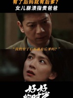 庄好好对父亲失望，心直口快伤了家人的心 好好的时光 田雨 陈昊宇