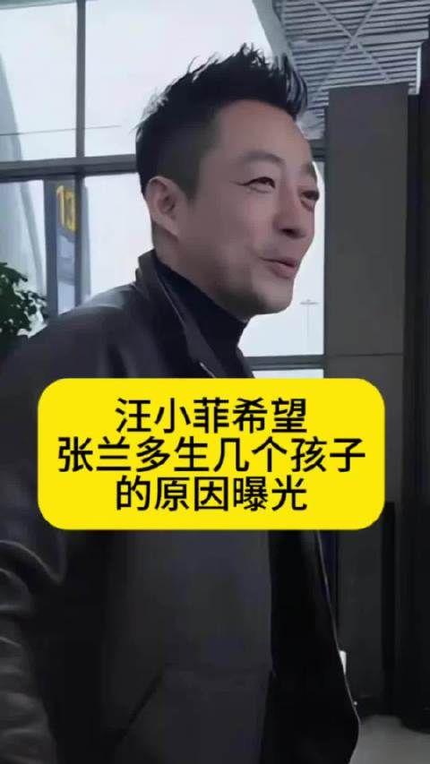 汪小菲希望张兰多生几个孩子的原因曝光