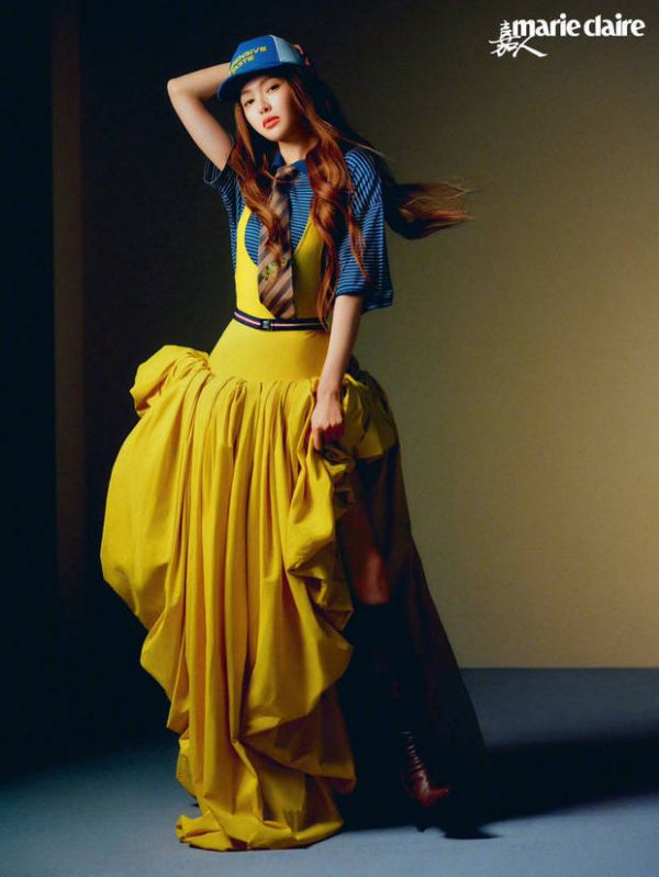 唐嫣少女感满满。