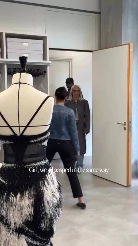 Teyana Taylor奥斯卡红毯穿Chanel特别定制礼服激动尖叫