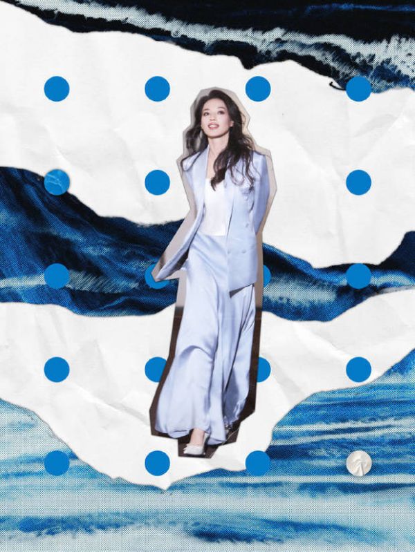 舒淇俏皮又灵动。