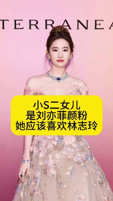 小S二女儿是刘亦菲颜粉？她应该喜欢林志玲
