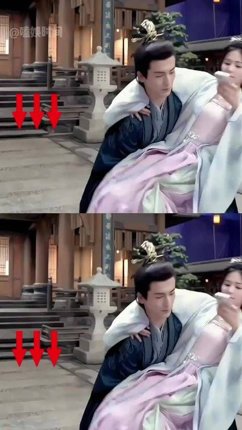 白鹿穿增高鞋拍《宁安如梦》,与张凌赫同框显身高差