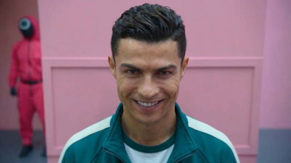 C罗梅西等球星参与鱿鱼游戏首集爆红