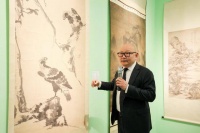 八大山人《双鹰图》、傅抱石《松涧听泉》领衔，佳士得春拍精品亮相北京