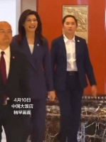 郑丽文今天如愿以偿，志得意满，意气风发！