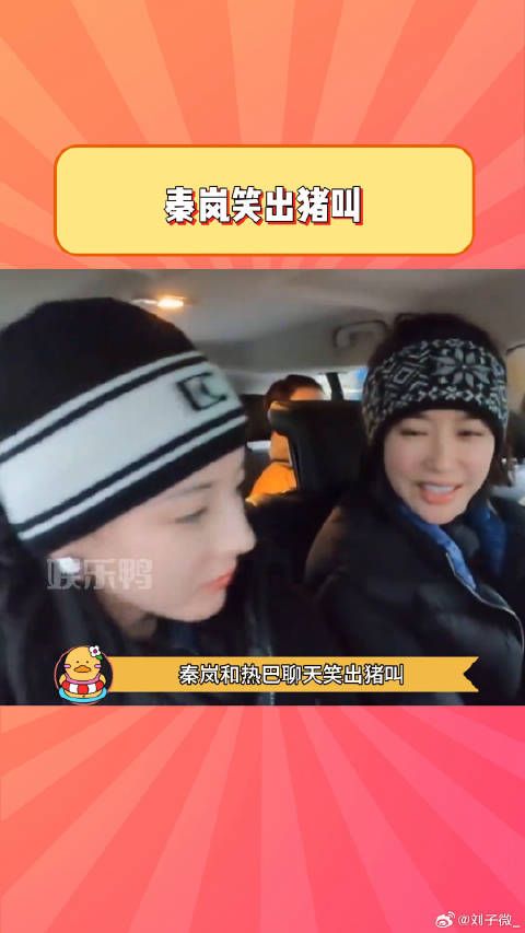 秦岚的搞笑气质已经拦都拦不住了 迪丽热巴 微博VC计划