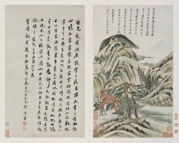 1董其昌《秋兴八景图册》, 刘靖基捐赠上海博物馆.jpg