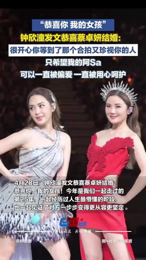 阿娇回应阿sa结婚：“恭喜你 我的女孩！”