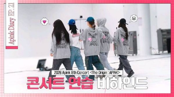 Apink出道十五周年纪念曲演唱会花絮曝光