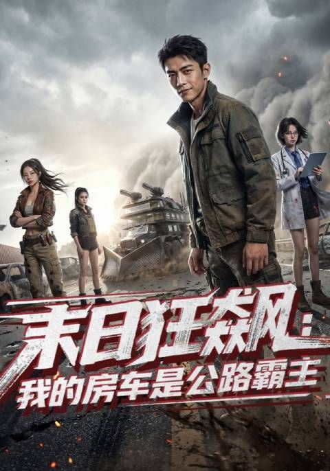短剧·末日狂飙：我的房车是公路霸主-第3集-末世公路求生，林辉开局只有一辆普通的民用房车，却意外获得金词条外挂，从此无线