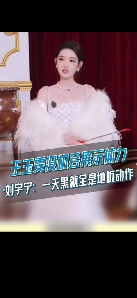 王玉雯称未展体力刘宇宁调侃地板动作