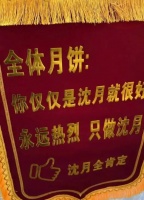 粉丝赠沈月专属奖项：永远热烈，只做自己