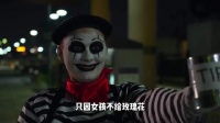 玫瑰花绽放的暗夜