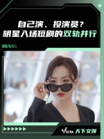 Vista天下文娱 | 明星入场短剧不仅自己演还投演员