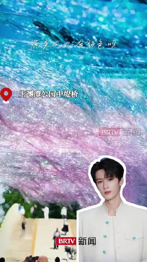 在玉渊潭撞见了一条会发光的星河