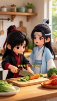 进行中，来 签到发帖，瓜分百万现金！ ​忘羡日常，视频ai