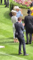 凯特王妃出席阿斯科特赛马场与Lady Gabriella Kingston会面