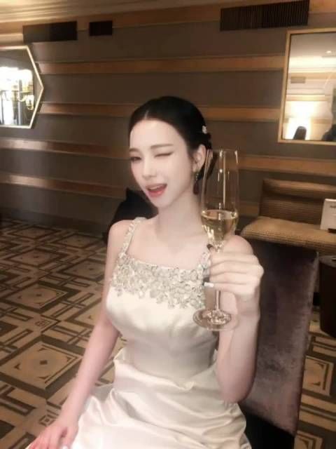 此女正在昭告全世界自己会wink了！