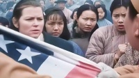 鬼子被美国女人打了一巴掌，可他却不敢报复