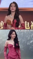 中国影视之夜，内娱红毯的顶流排面，被迪丽热巴展现得淋漓尽致