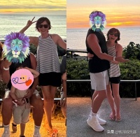 结婚4年依旧甜！孙艺珍海滩双臂环抱玄彬，玄彬身材健硕引惊叹