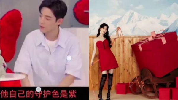 战哥自己的保护色是紫 杨紫