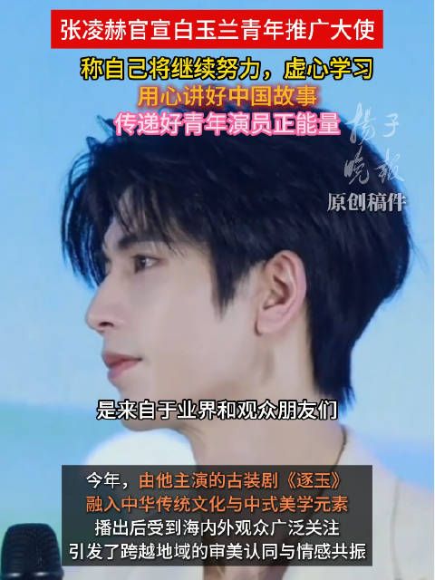 白玉兰认可张凌赫多元演员实力