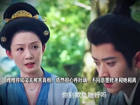 嫂嫂心疼叶璃劝墨修尧珍惜眼前人