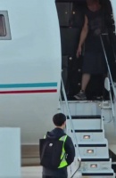 转自网友，周杰伦抵达北京