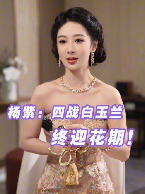 杨紫在适合的年纪遇到了白菊