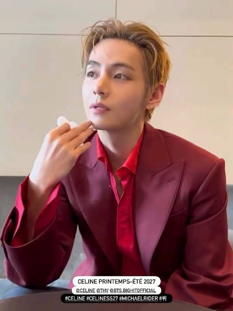 金泰亨出任CELINE全球品牌大使，与GQ Korea合作拍摄视频
