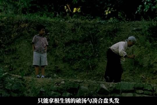 大雨中换白水煮鸡，笨拙母爱引泪目